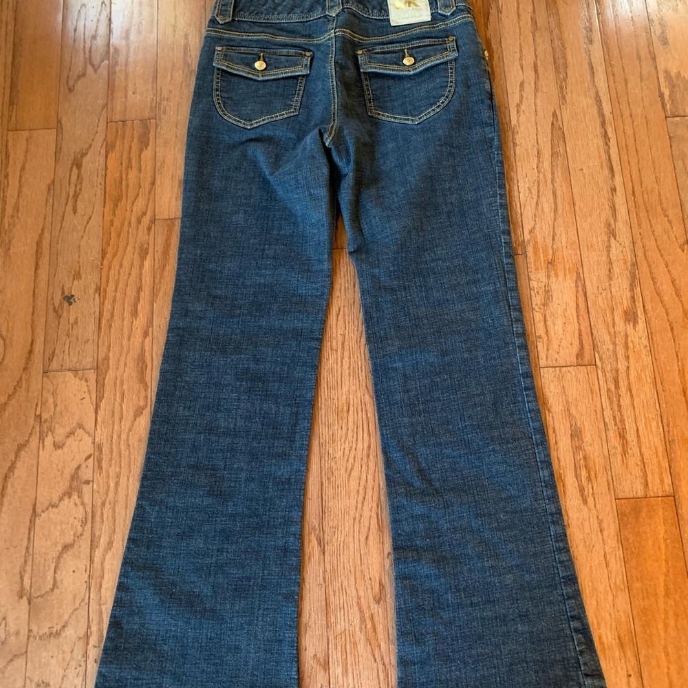 Michael Kors Mid Rise Flare Bootcut Stretch Jeans - Picture 3 of 8